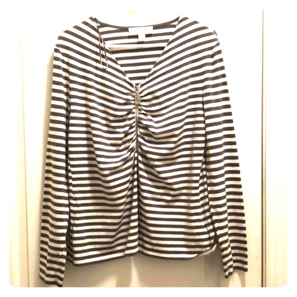 Micheal Kors long sleeve  cotton  top - Picture 1 of 6
